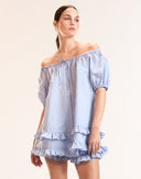 Bardot Stripe Top