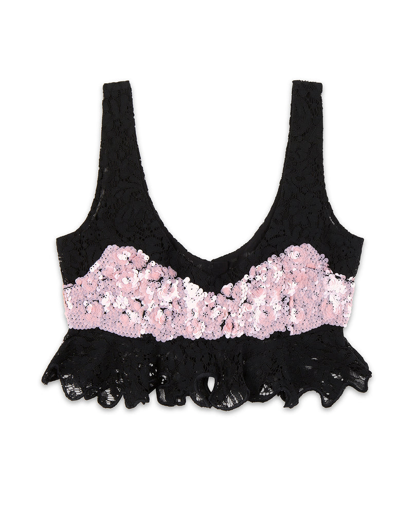 The Cosmo Sequin Top