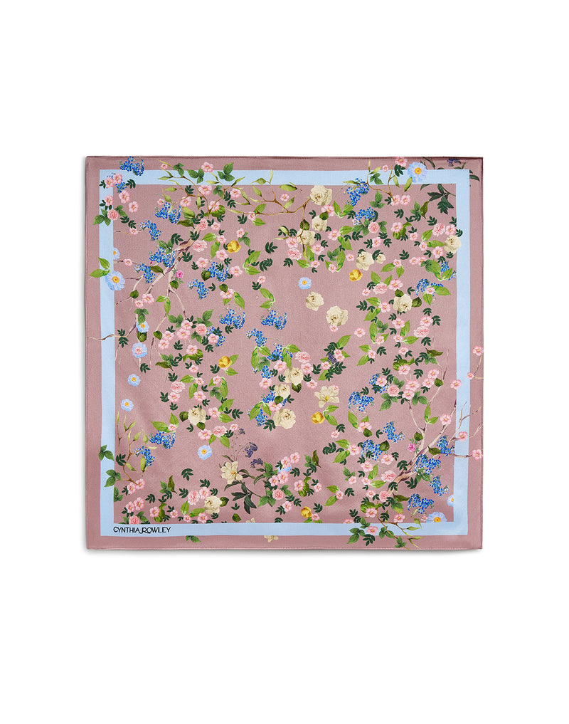 Cynthia Rowley Bloom Silk Scarf