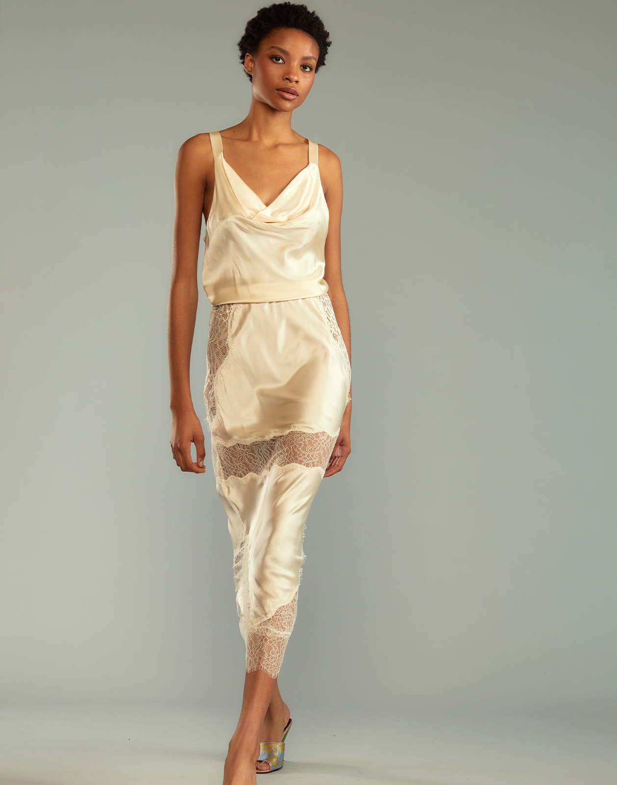 Lya Silk Skirt Cynthia Rowley