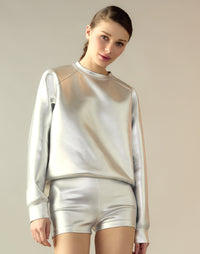 Bonded Pullover Sweatshirt