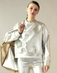 Bonded Pullover Sweatshirt