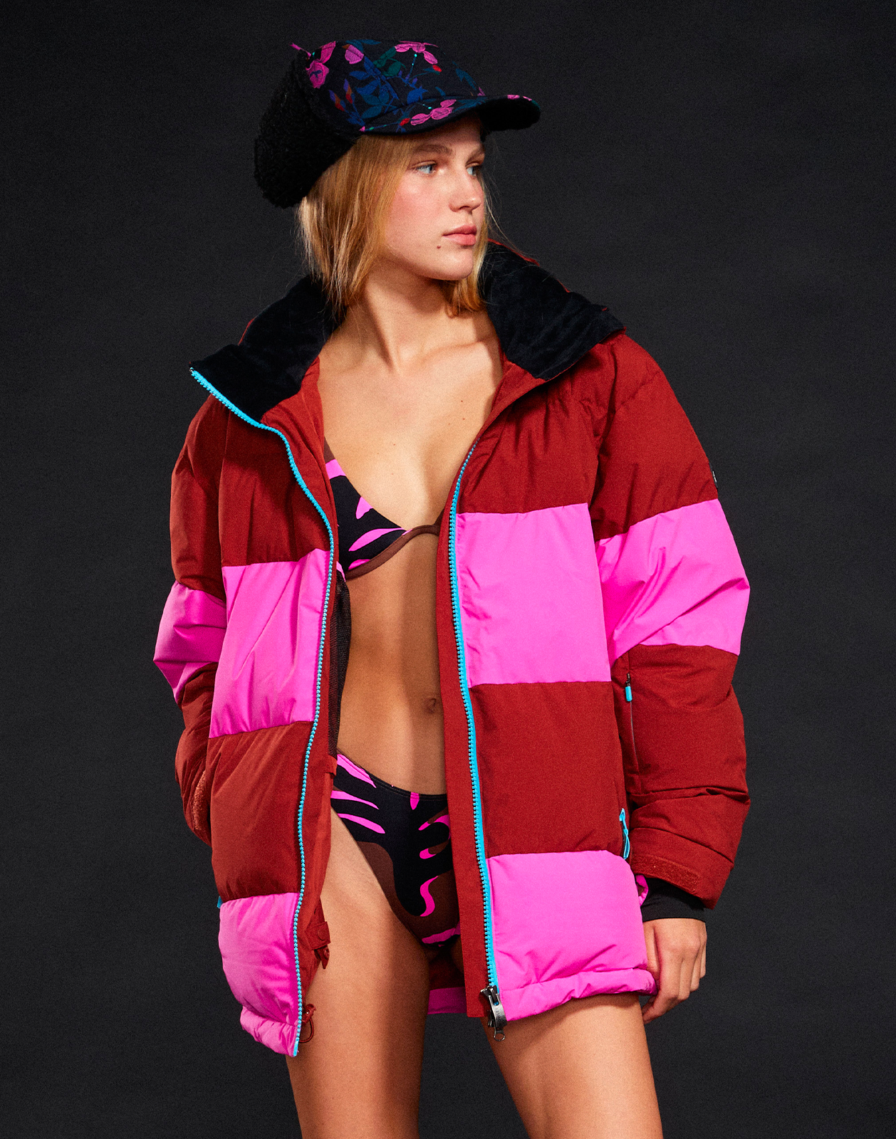 Rowley x ROXY Block Puffer Technical Snow Jacket Cynthia Rowley