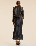 Garbo Silky Lace Skirt