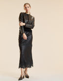 Garbo Silky Lace Skirt