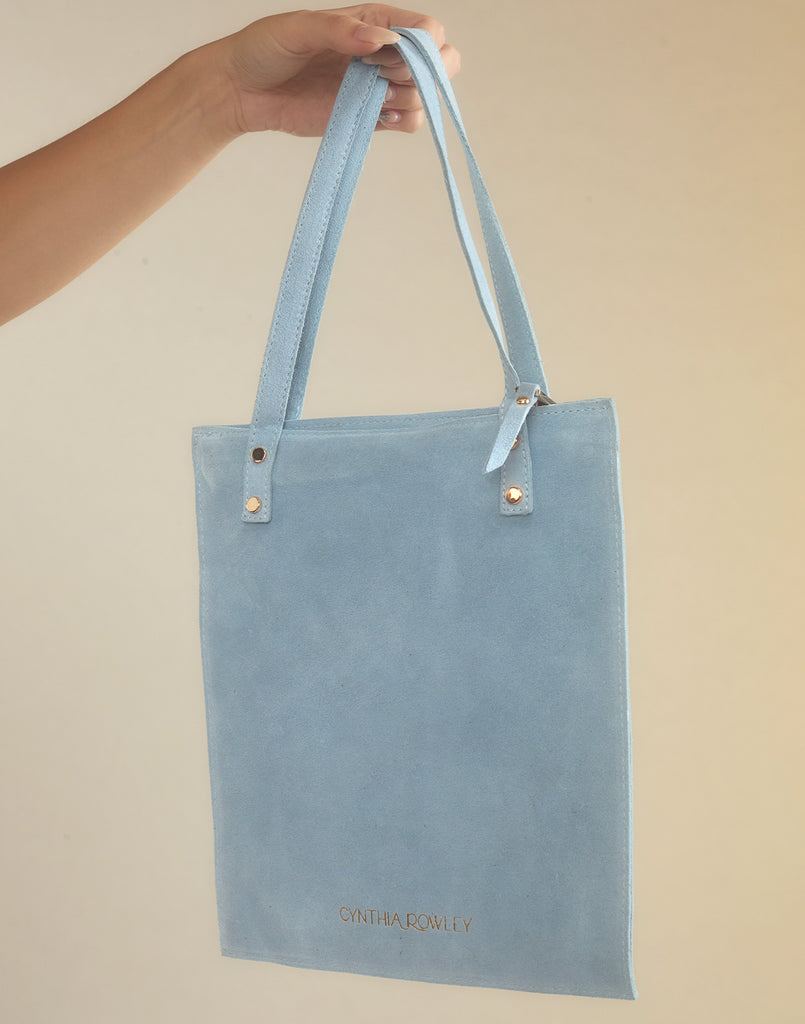 Sleek Suede Tote