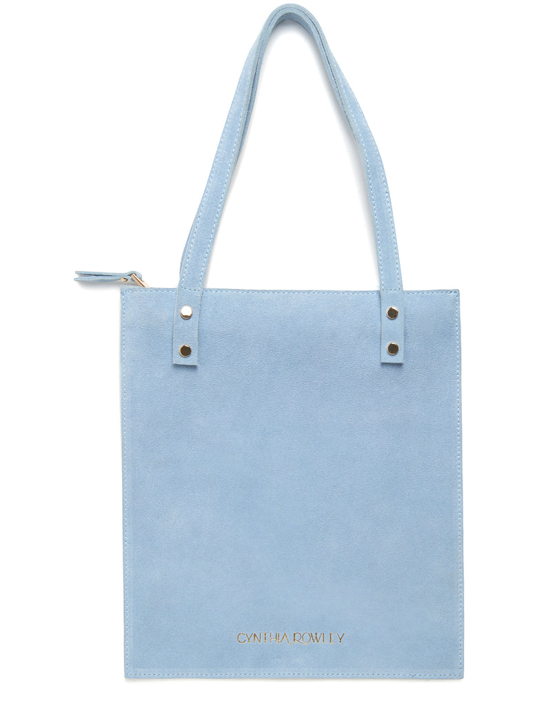 Sleek Suede Tote