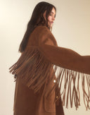 Cynthia Rowley Westward Fringe Suede Jacket