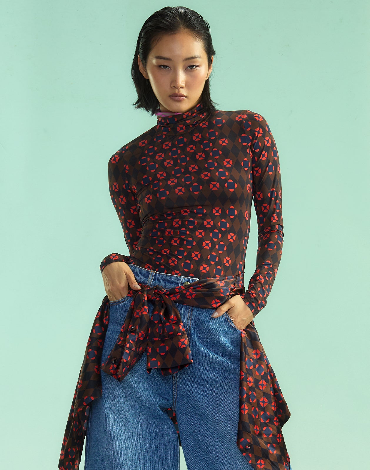 cynthia rowley Faux Fur Oversized Mittens Outlet Online Clothing