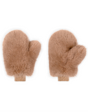 Faux Fur Oversized Mittens
