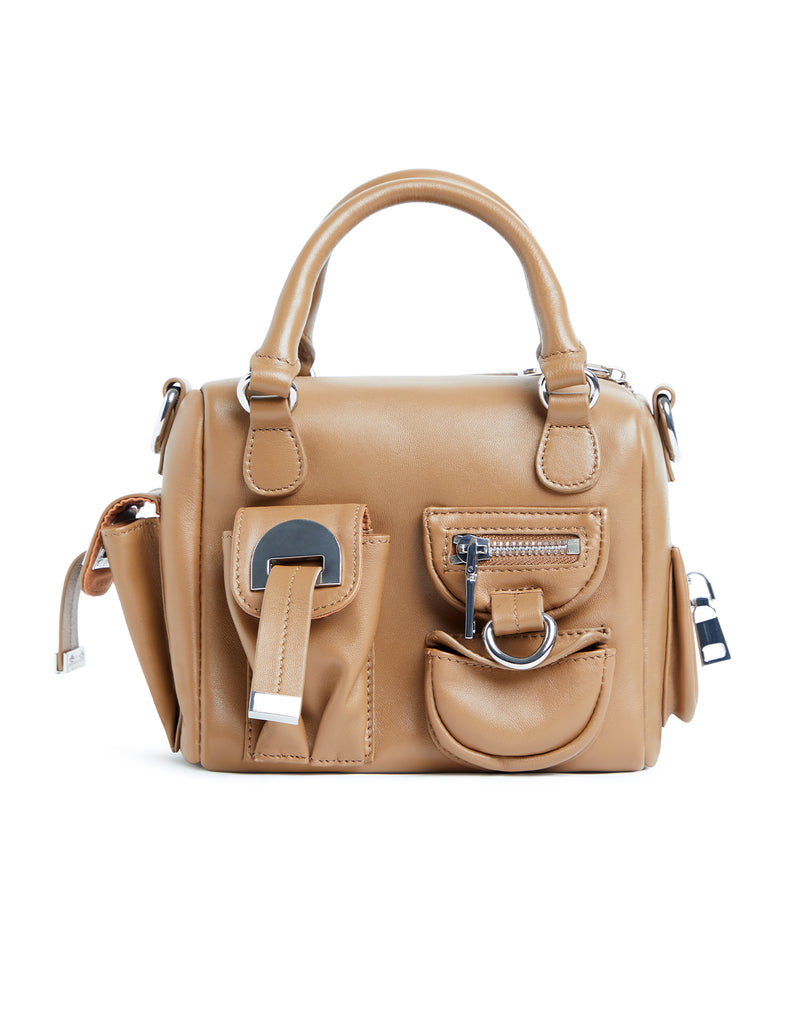 Cynthia Rowley Mini Leather Cargo Bag