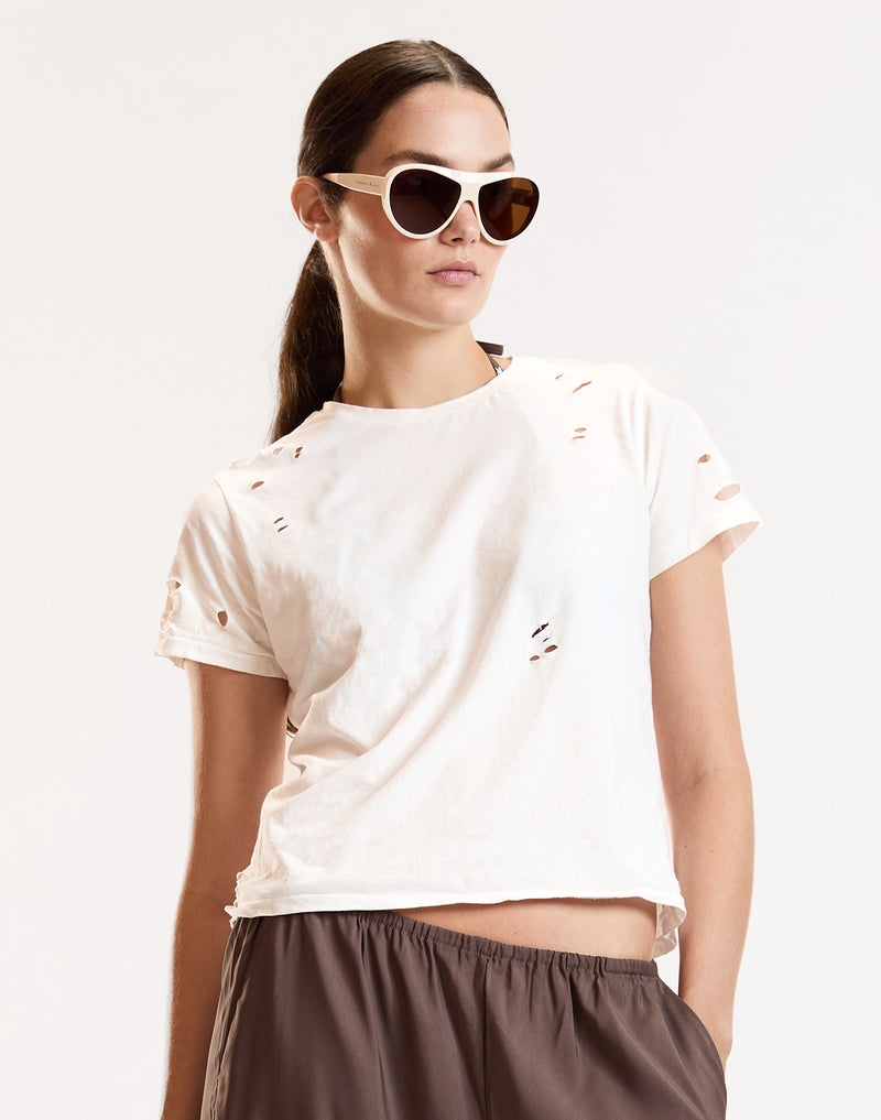 Distressed Tee