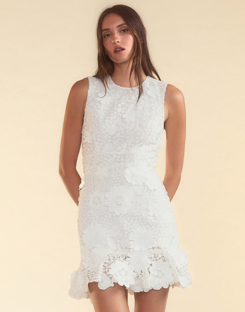 Blooming Lace Cocktail Dress