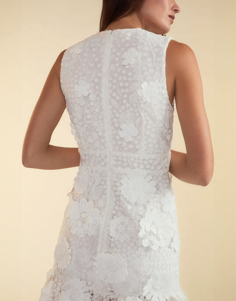 Blooming Lace Cocktail Dress