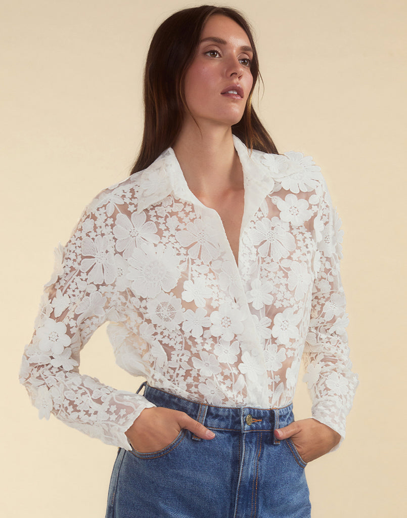 Blooming Lace Shirt