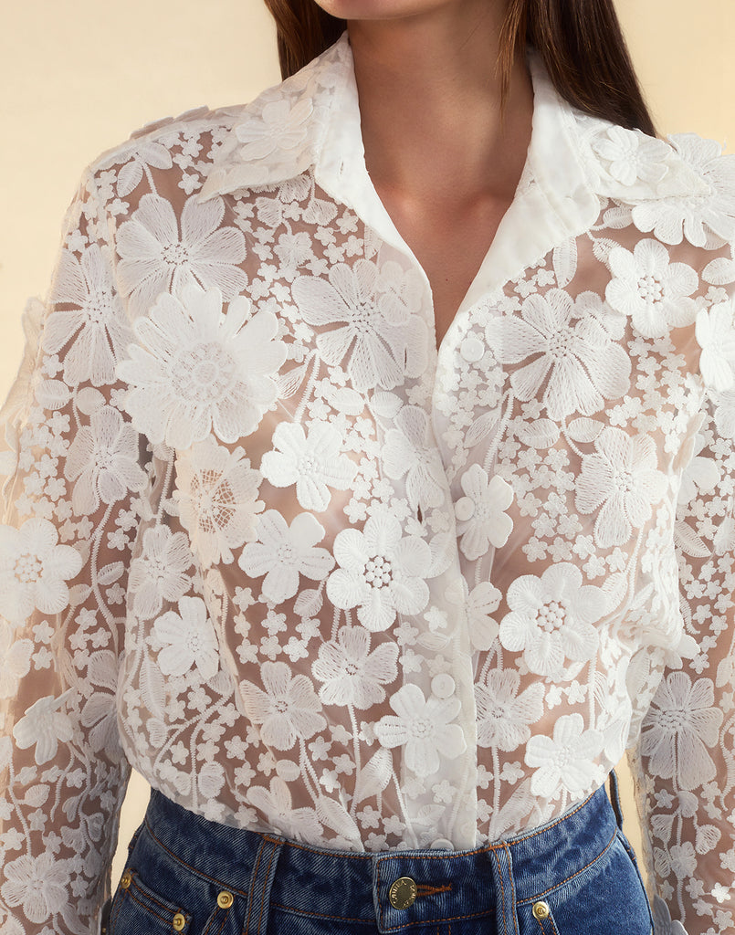 Blooming Lace Shirt