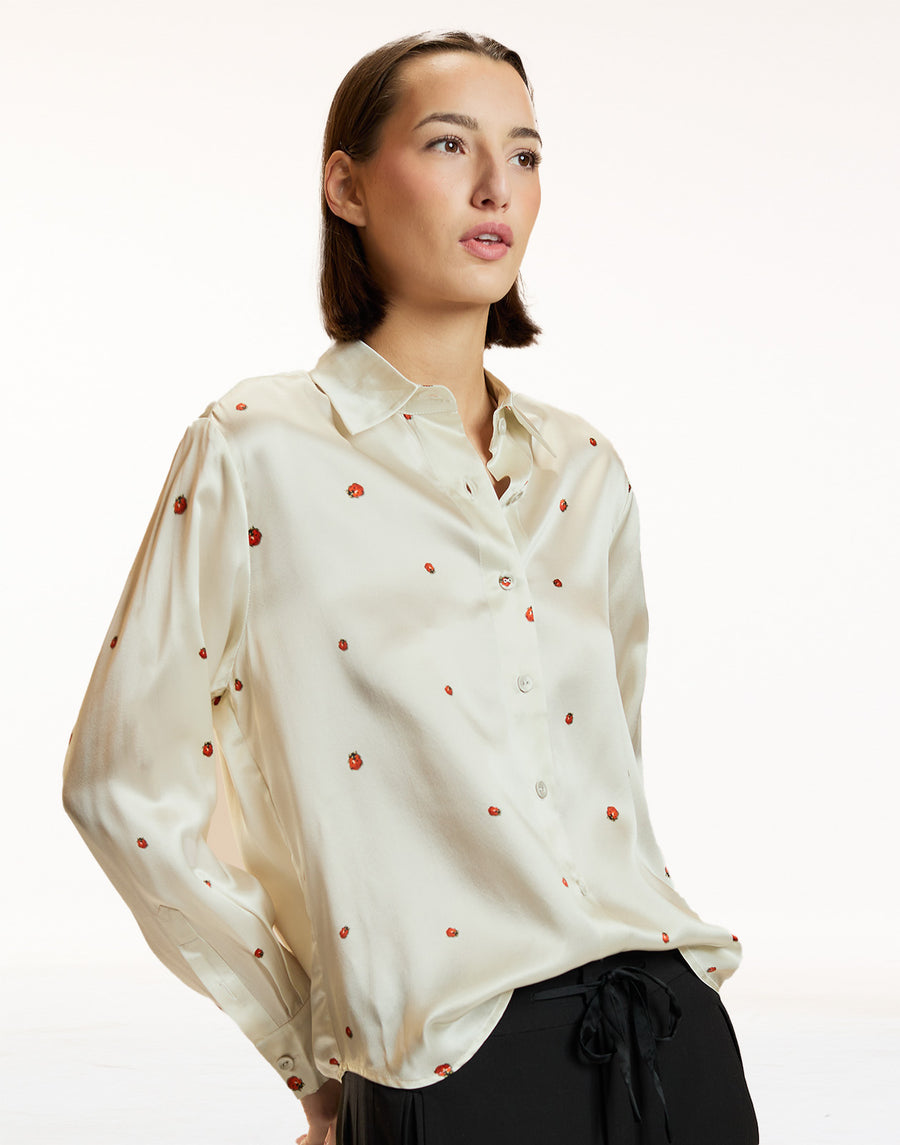 Ladybug Silk Shirt
