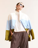Colorblock Lightweight Zip Jacket