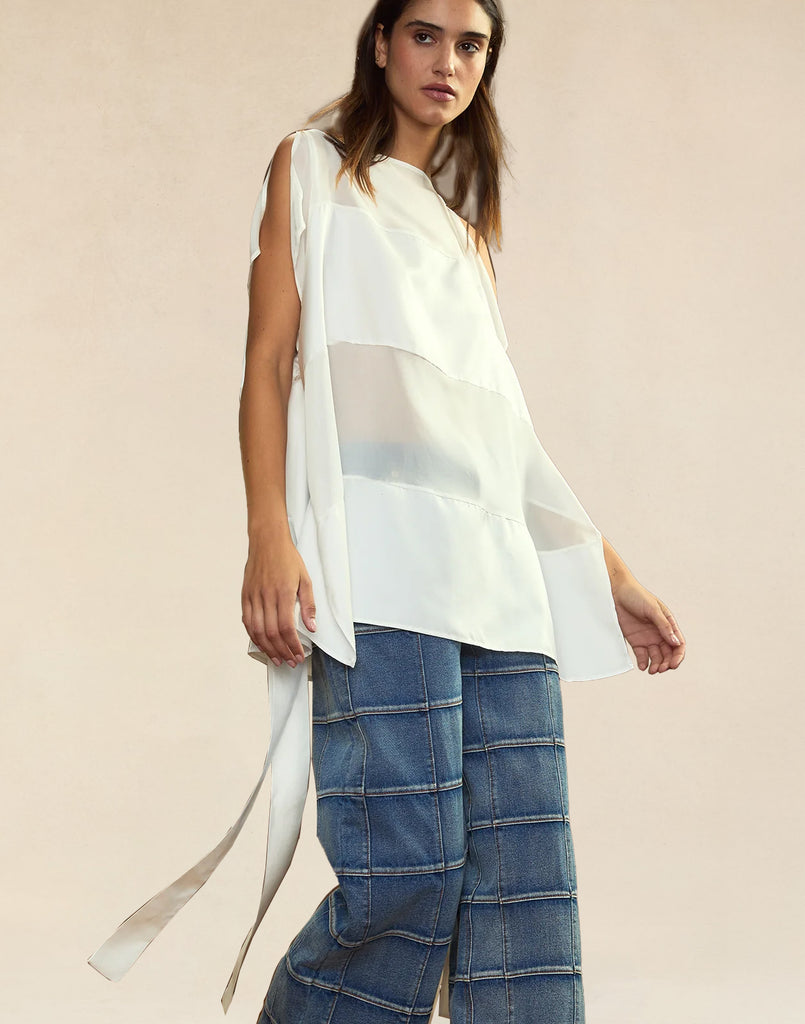 Windswept Silk Blouse