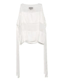 Cynthia Rowley Windswept Silk Blouse