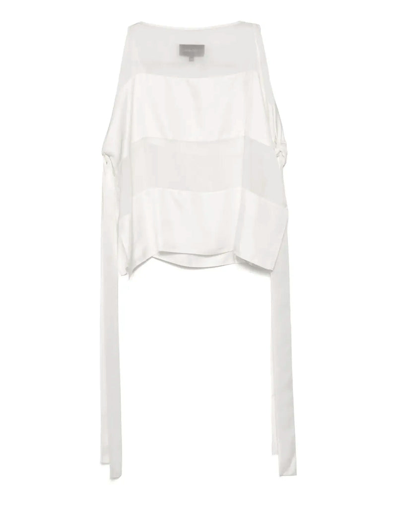 Cynthia Rowley Windswept Silk Blouse