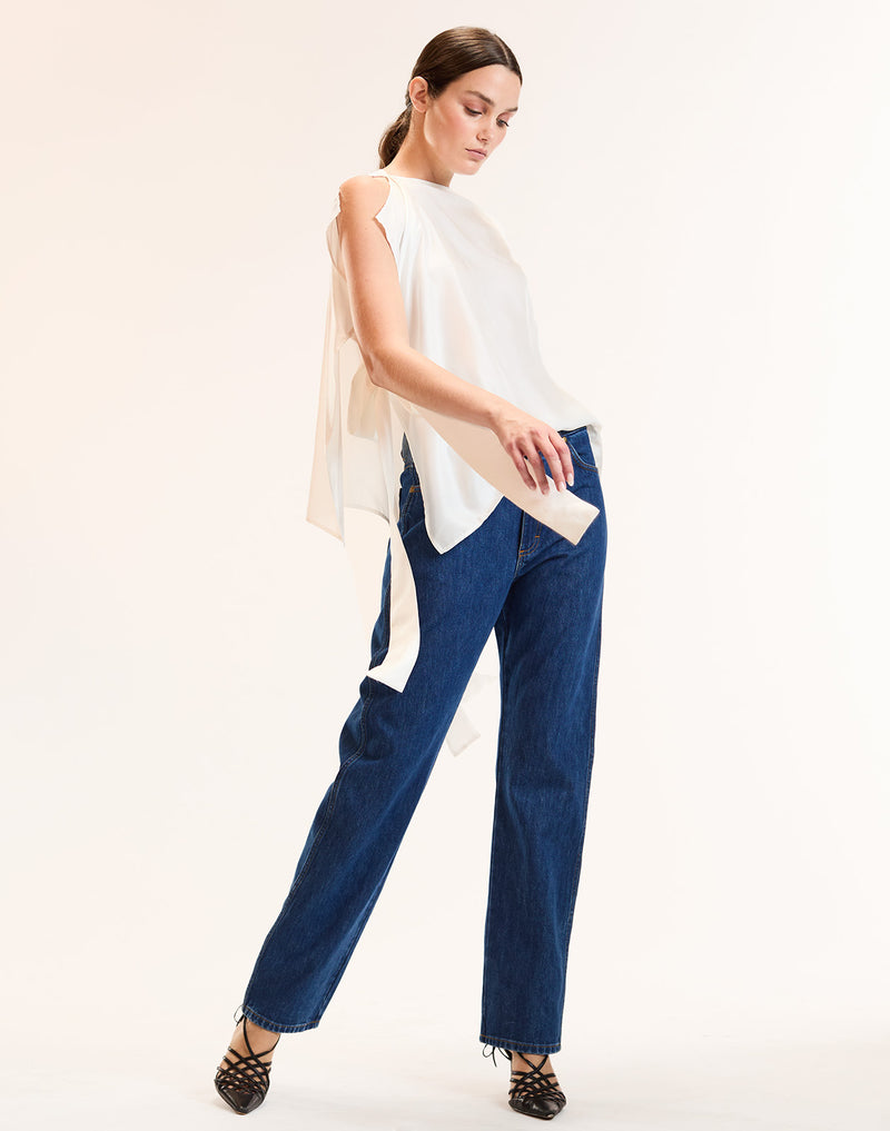Windswept Tie Top