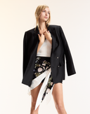 Paisley Print Wrap Skirt