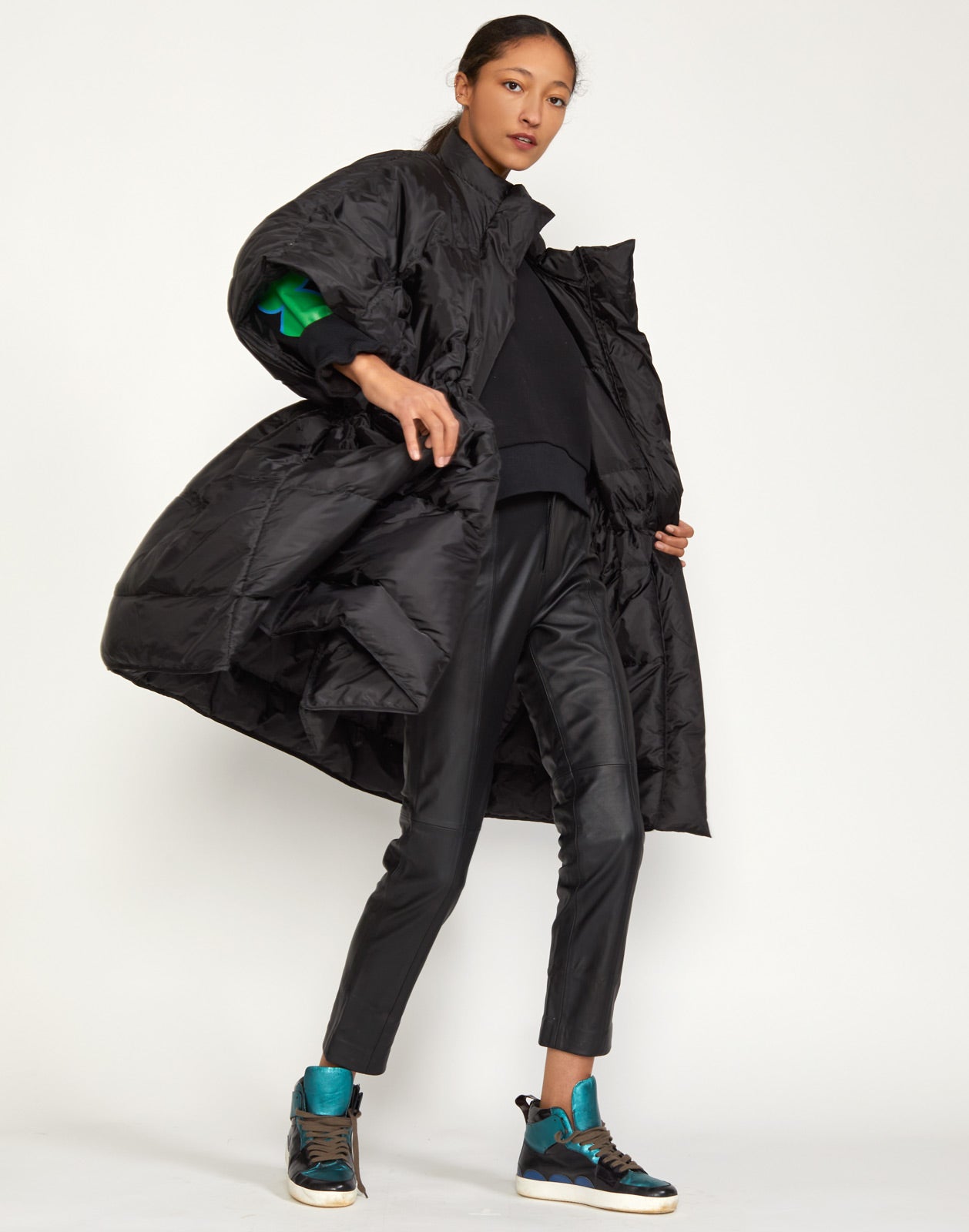 Chrome Puffer Jacket – Cynthia Rowley
