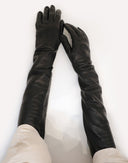 Bea Long Leather Gloves