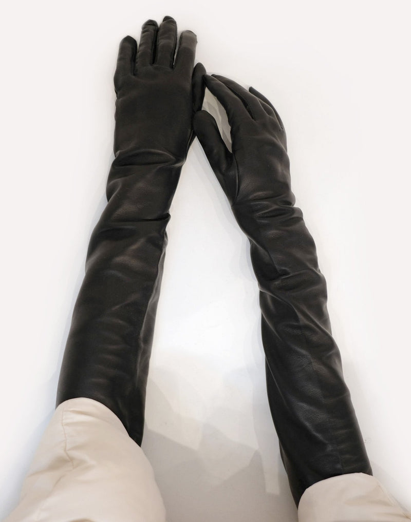 Bea Long Leather Gloves