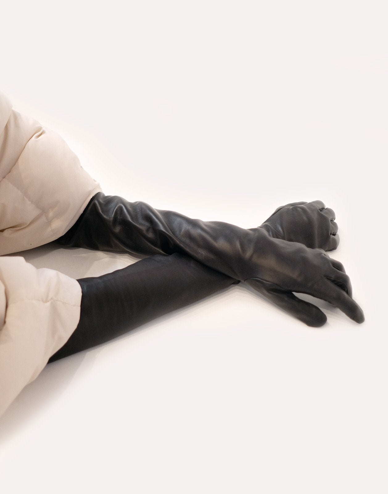 Bea Long Leather Gloves