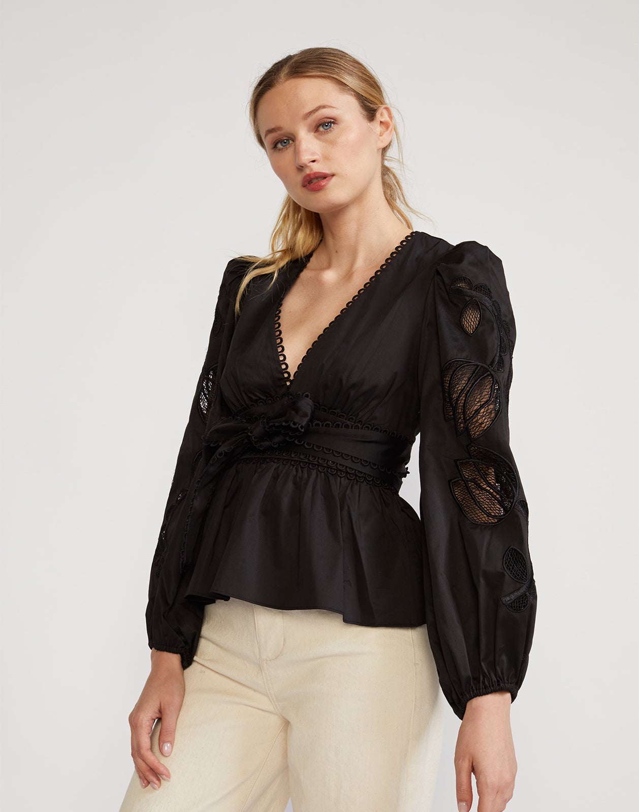 Tulip Embroidered Blouse