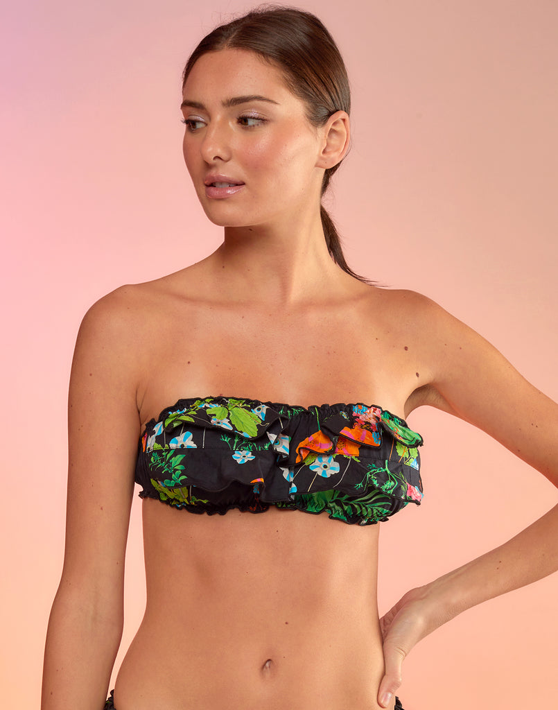 Coral String Bikini Bottom – Cynthia Rowley