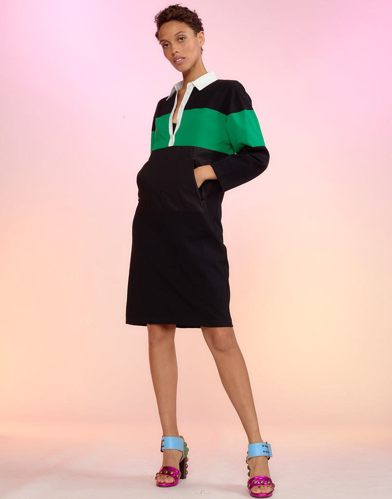 Rugby Cotton Knit Dress