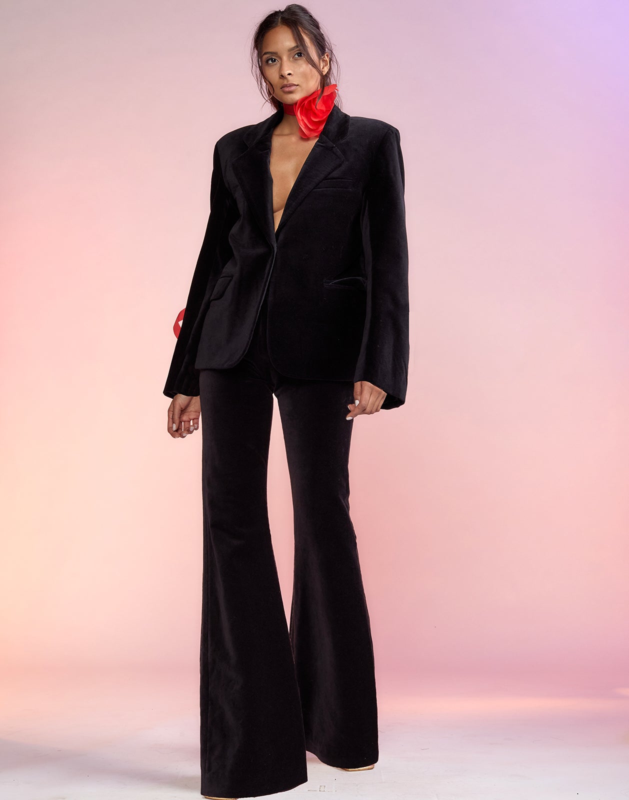 Cynthia rowley velvet pants Clearance