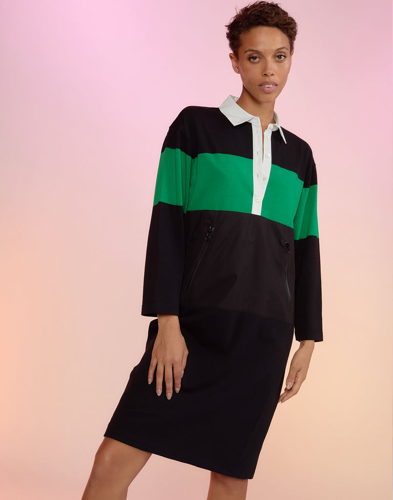 Rugby Cotton Knit Dress