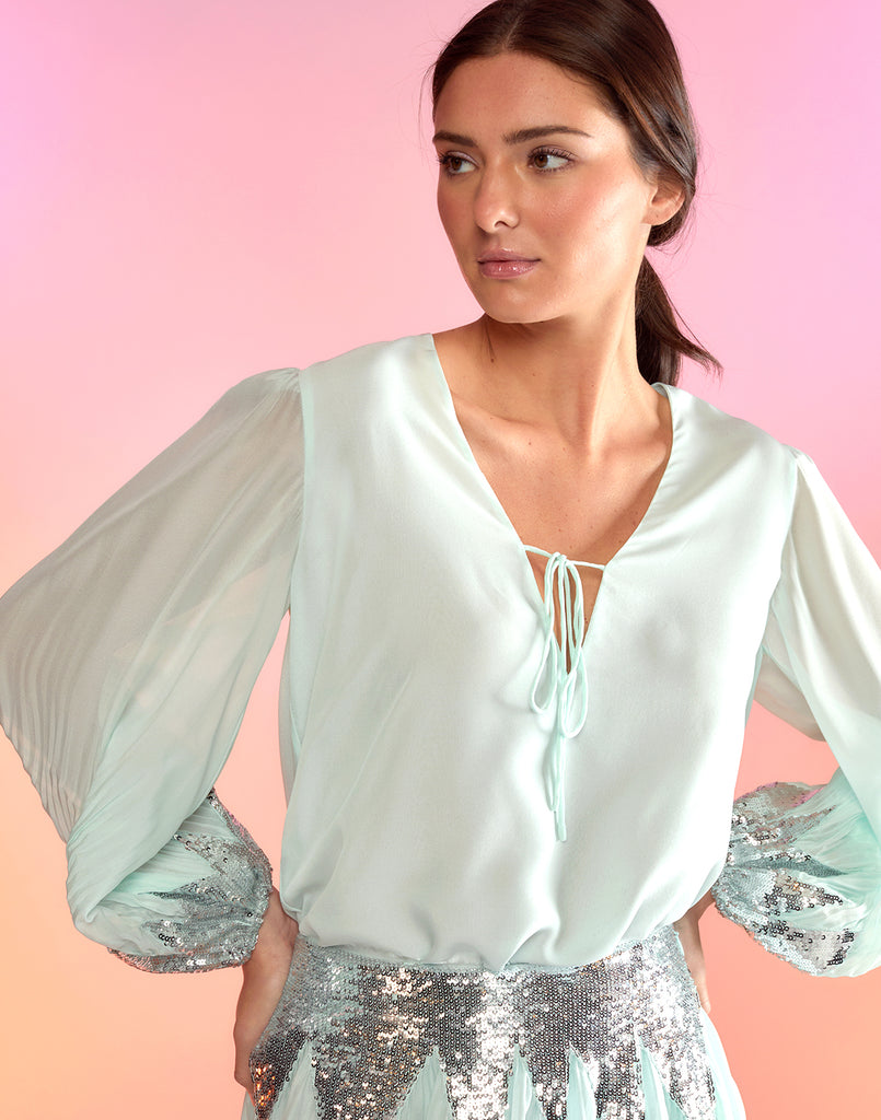 Selene Sequin Blouse