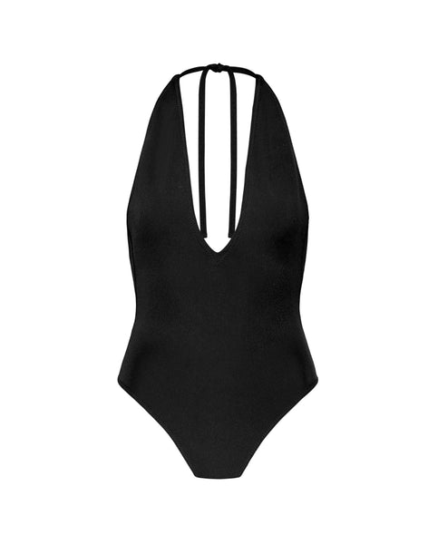Hudson Halter Neoprene Swimsuit by Cynthia Rowley at ORCHARD MILE