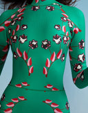 Vine Floral High Cut Wetsuit