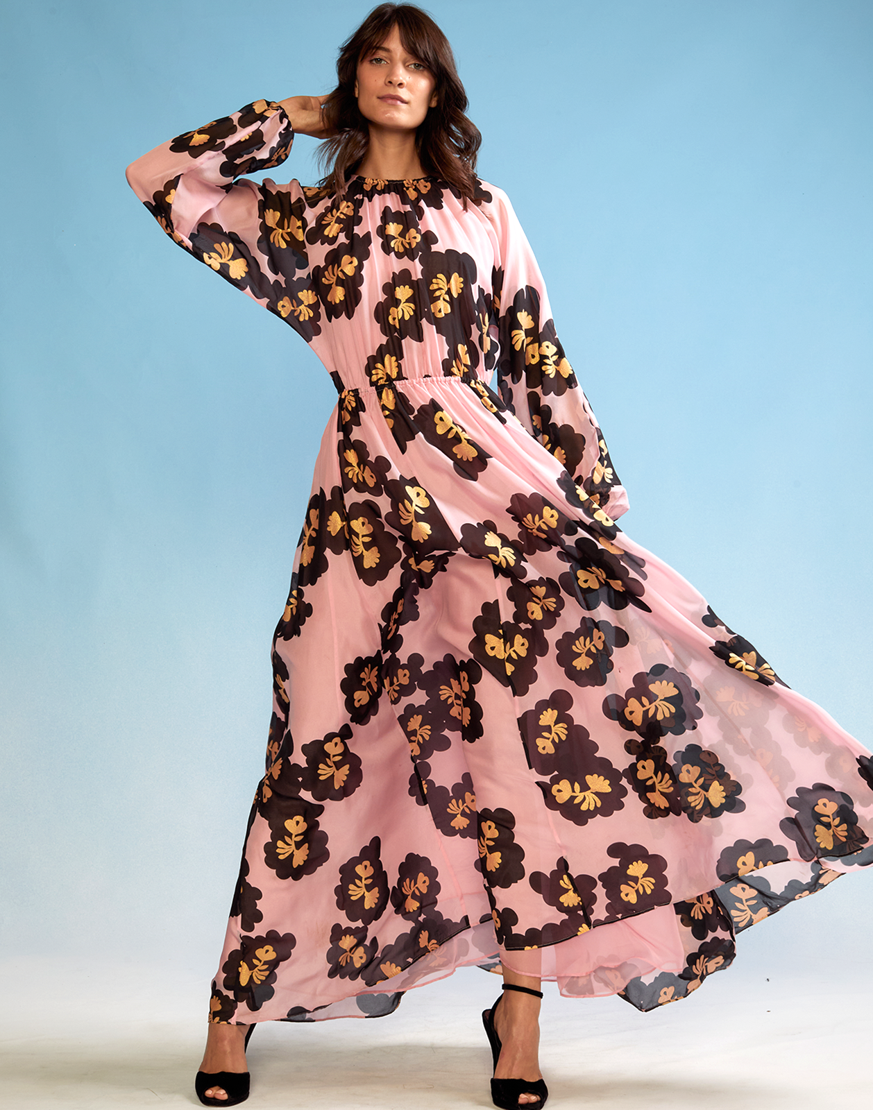 Aje belize maxi clearance dress