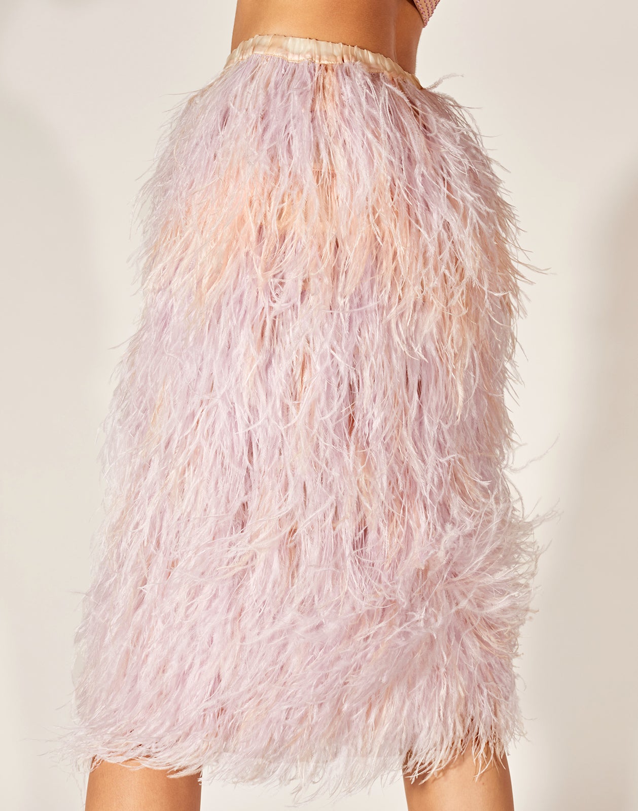 Midi Feather Skirt – Cynthia Rowley