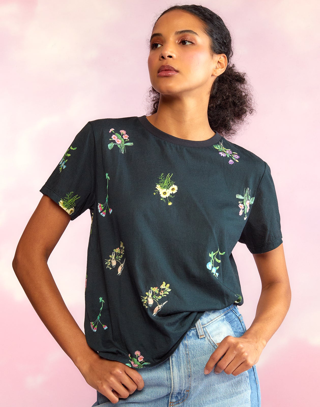 Printed T-Shirt – Cynthia Rowley