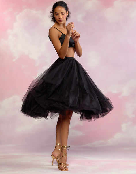 スカート Heracles Tulle Skirt THETOE Heracles Tulle Skirt – THE TOÉ