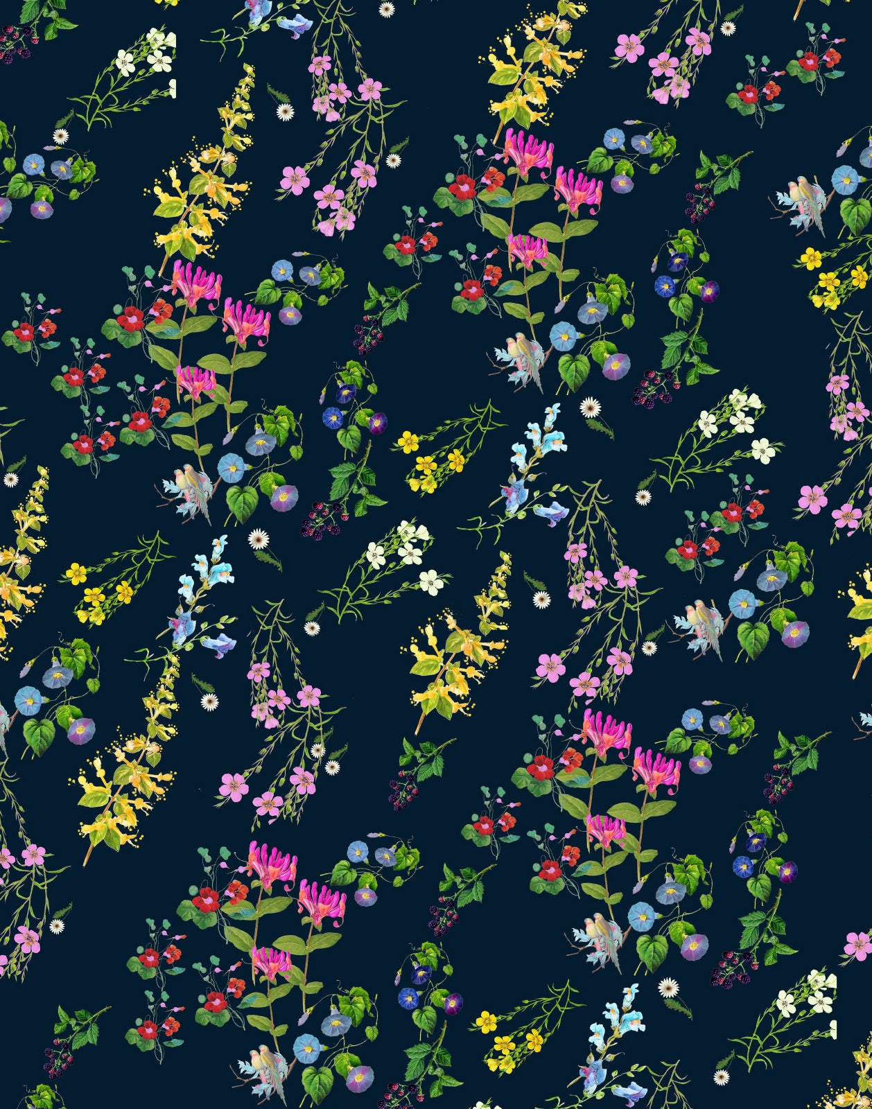 Whatever floats your Botanical Wallpaper
