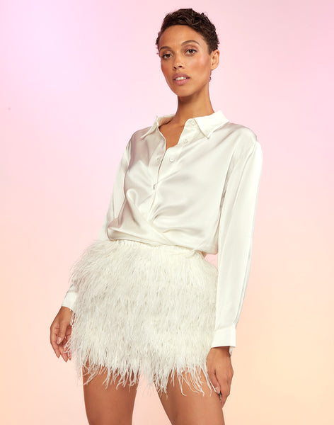 Feathers Skirt – Santa